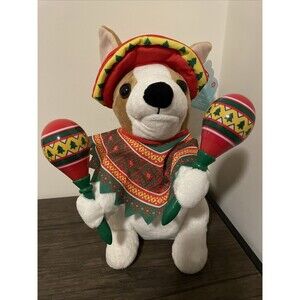 Hug Me Musical Animated Mariachi Puppy Sings "The Macarena" And Shakes Maracas